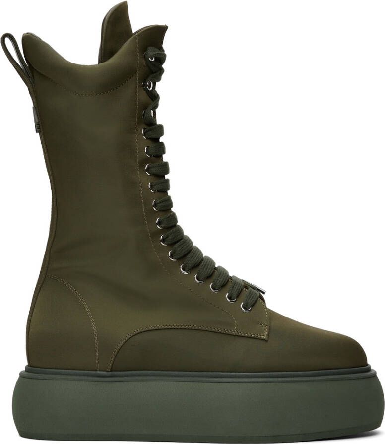 The Attico Green Selene Boots - Picture 4