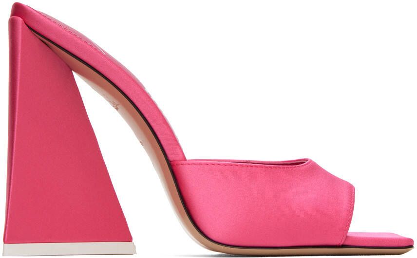The Attico Pink Devon Mules - Picture 4