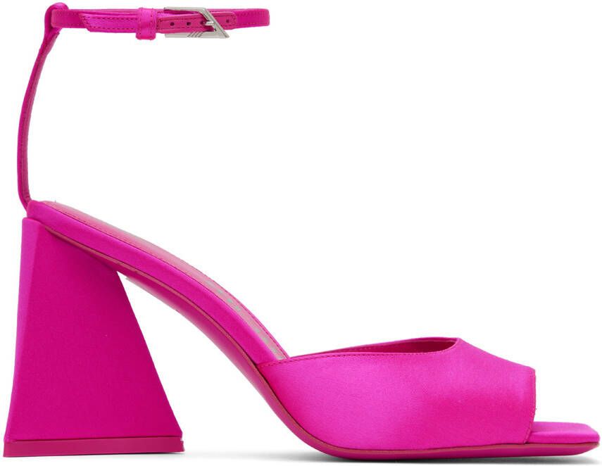 The Attico Pink Piper Heeled Sandals - Picture 5