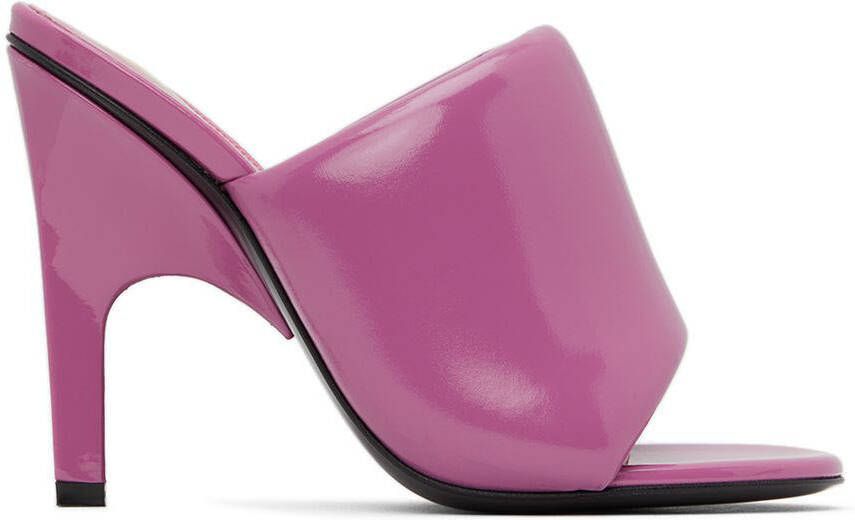The Attico Pink Rem Heeled Sandals - Picture 3