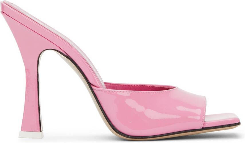 The Attico Pink SUPERATTICO Anais Heeled Sandal