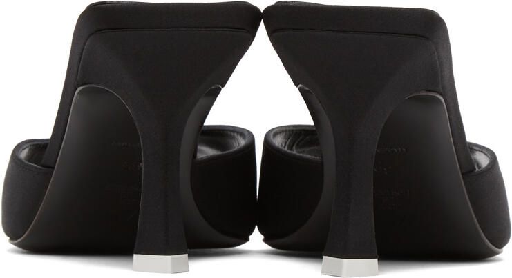 The Attico Black Anais Mules - Picture 2