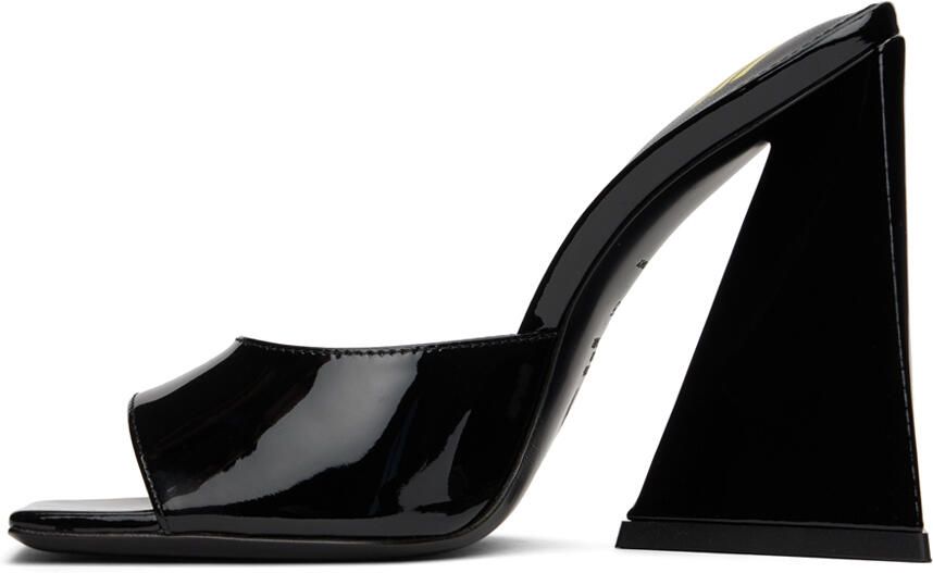 The Attico Black Devon Heeled Sandals - Picture 2