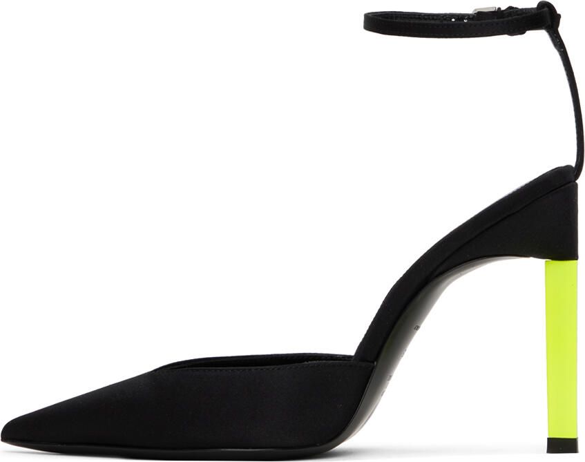 The Attico Black Perine Slingback Heels - Picture 3