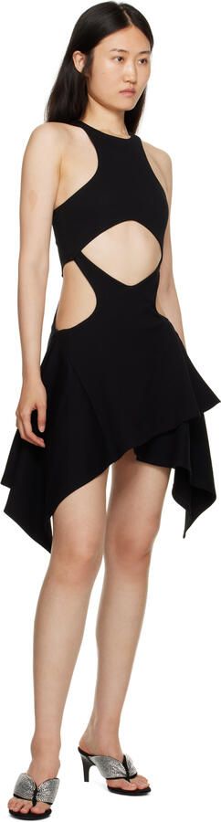 The Attico Black Rem Heeled Sandals - Picture 4