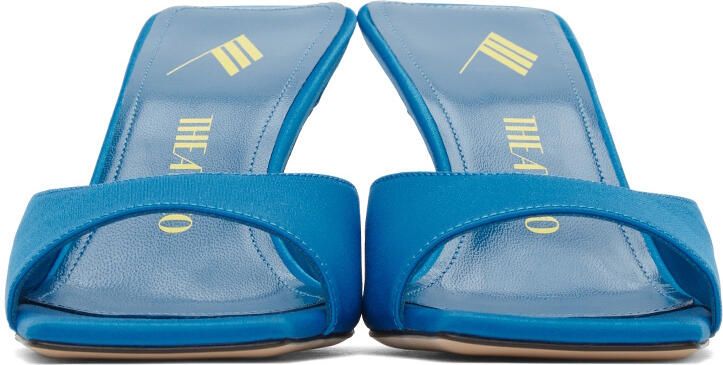 The Attico Blue Anais Mules - Picture 3