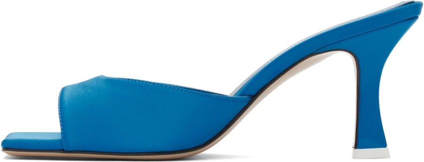 The Attico Blue Anais Mules - Picture 2