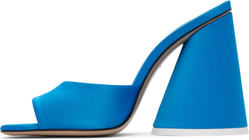 The Attico Blue Luz Mules - Picture 3