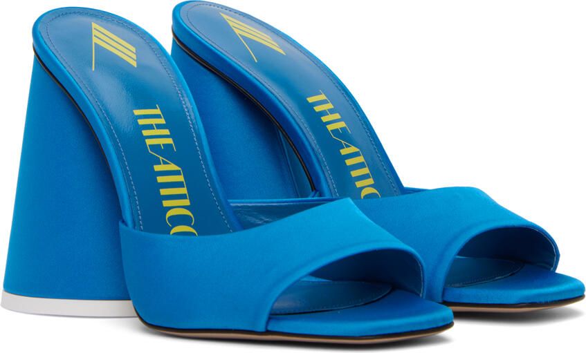 The Attico Blue Luz Mules - Picture 2