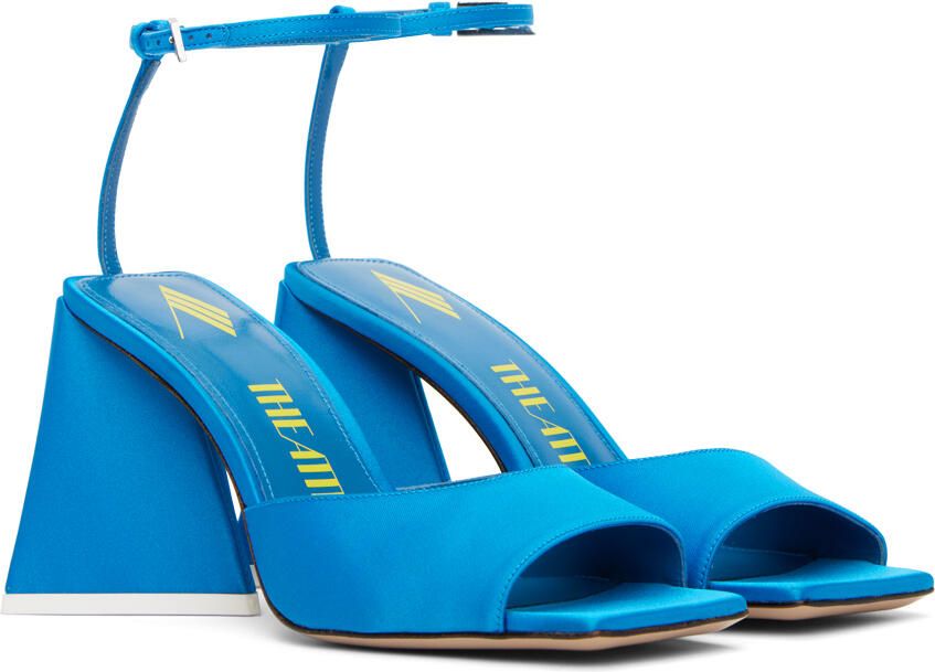 The Attico Blue Piper Heeled Sandals - Picture 3