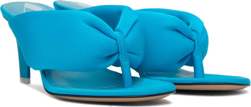The Attico Blue Rem Heeled Sandals - Picture 2