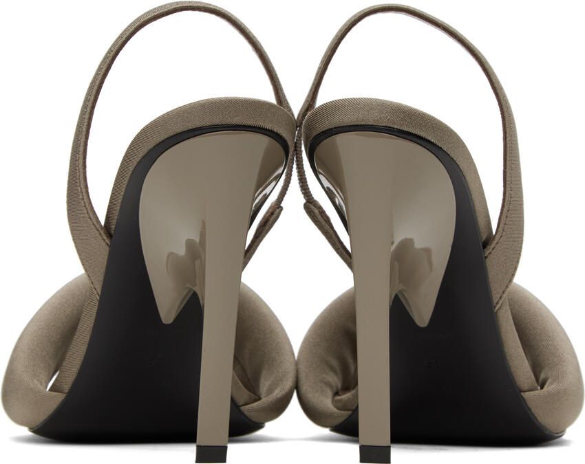 The Attico Gray Rem Heeled Sandals - Picture 4