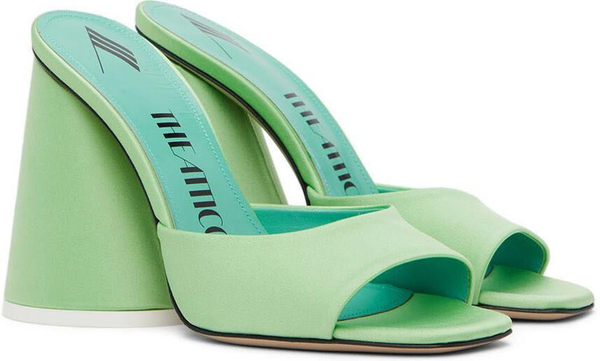 The Attico Green Luz Heeled Sandals - Picture 2