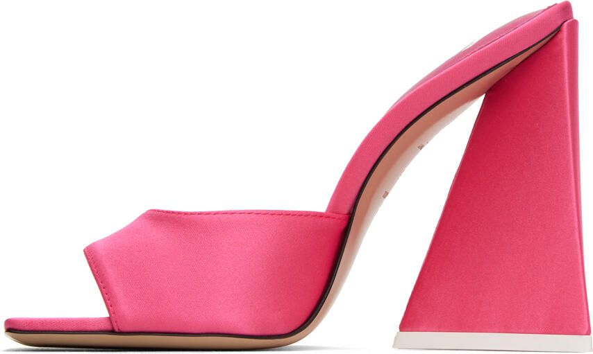The Attico Pink Devon Mules - Picture 2