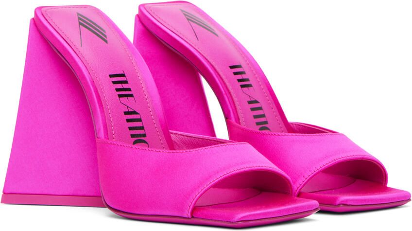 The Attico Pink Devon Mules - Picture 3