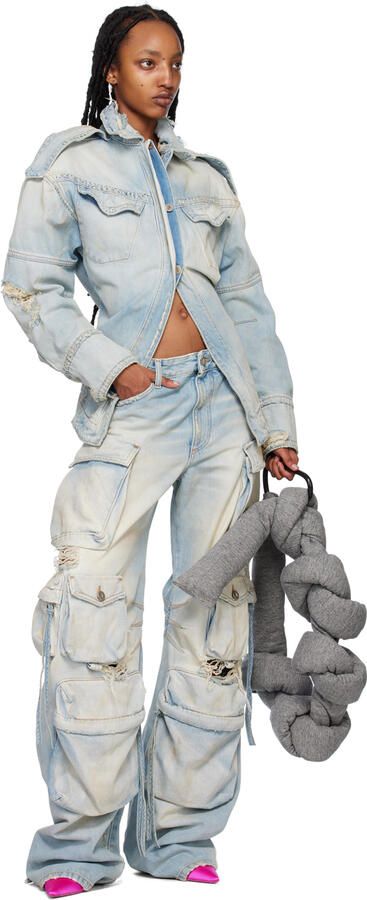 The Attico Pink Perine Slingback Heels - Picture 4