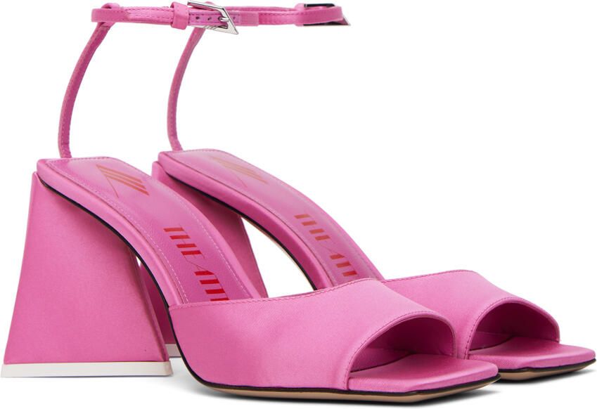 The Attico Pink Piper Heeled Sandals - Picture 3