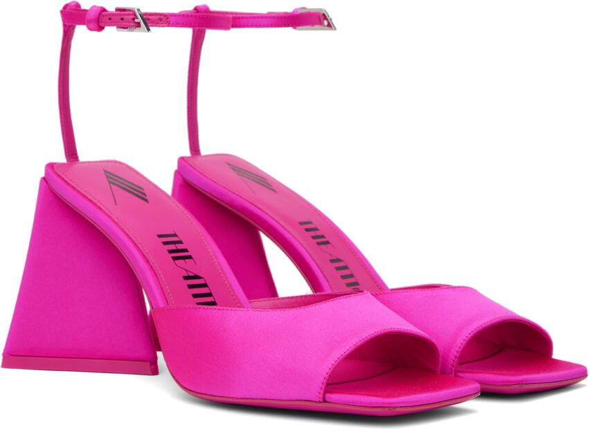 The Attico Pink Piper Heeled Sandals - Picture 3