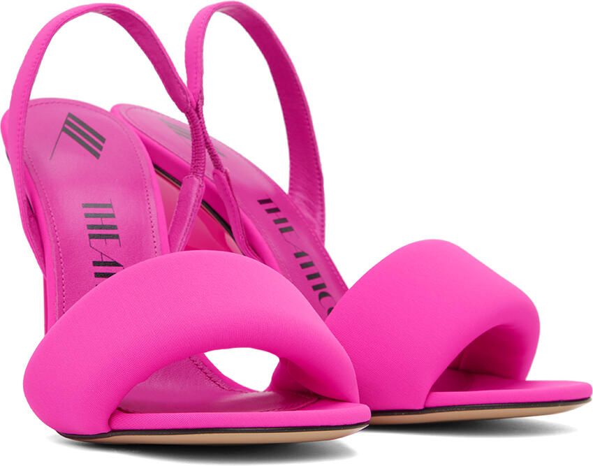 The Attico Pink Rem Heeled Sandals - Picture 2