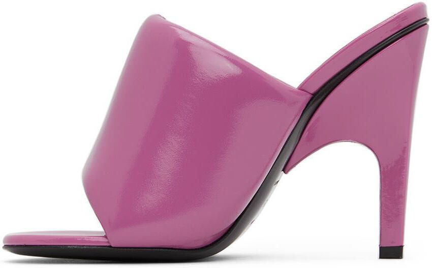 The Attico Pink Rem Heeled Sandals - Picture 2
