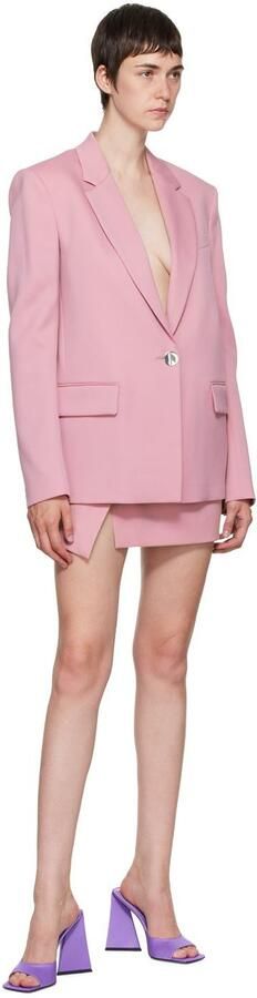 The Attico Purple Devon Heeled Sandals - Picture 4