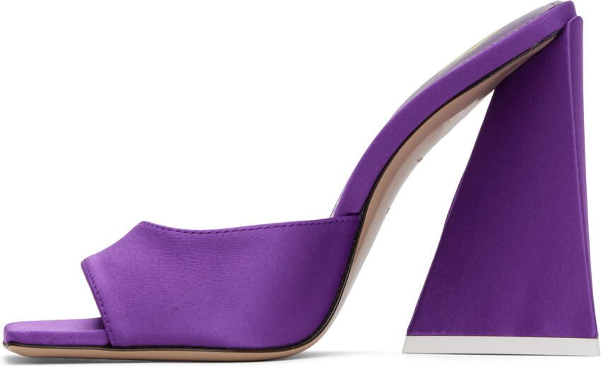 The Attico Purple Devon Mules - Picture 2