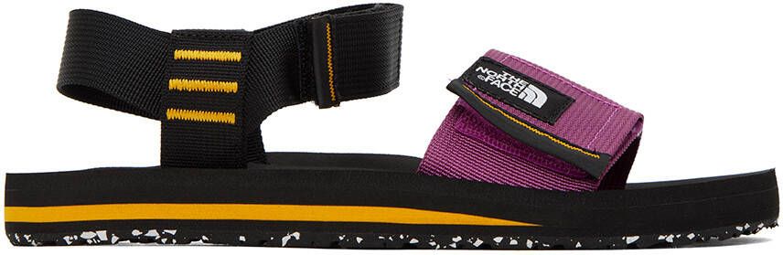 The North Face Black & Purple Skeena Sandals - Picture 5