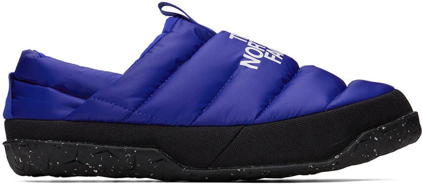 The North Face Blue Nuptse Mules