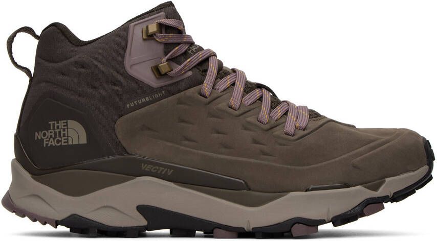 The North Face Gray Exploris Mid Sneakers - Picture 5