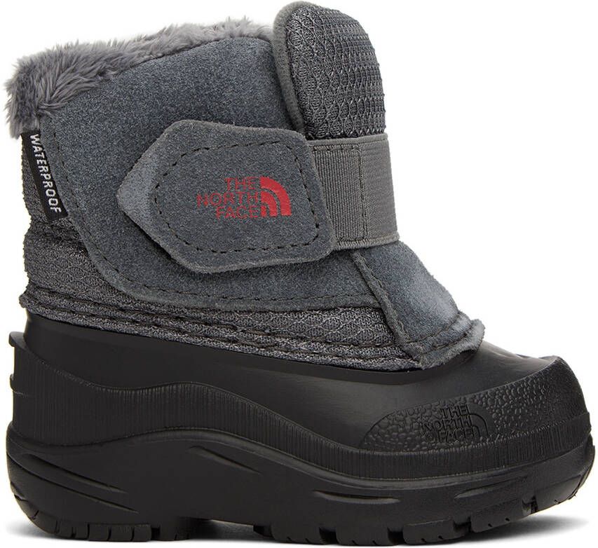 The North Face Kids Baby Gray Alpenglow II Boots - Picture 4