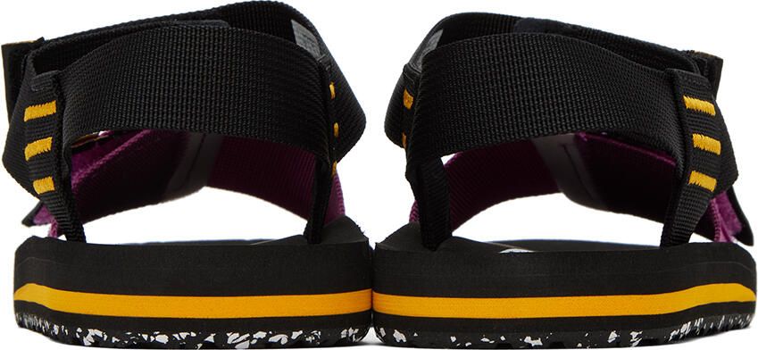 The North Face Black & Purple Skeena Sandals
