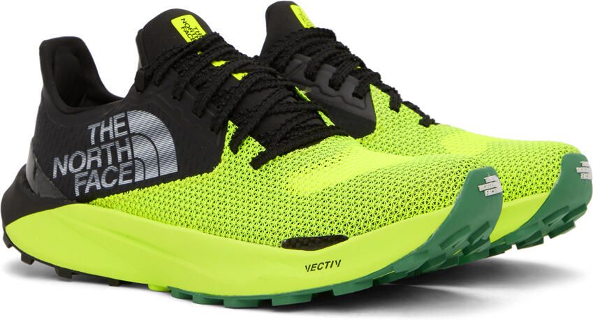 The North Face Black & Yellow Summit Series Vectiv Pro Sneakers