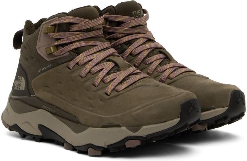 The North Face Brown Exploris Mid Sneakers - Picture 2