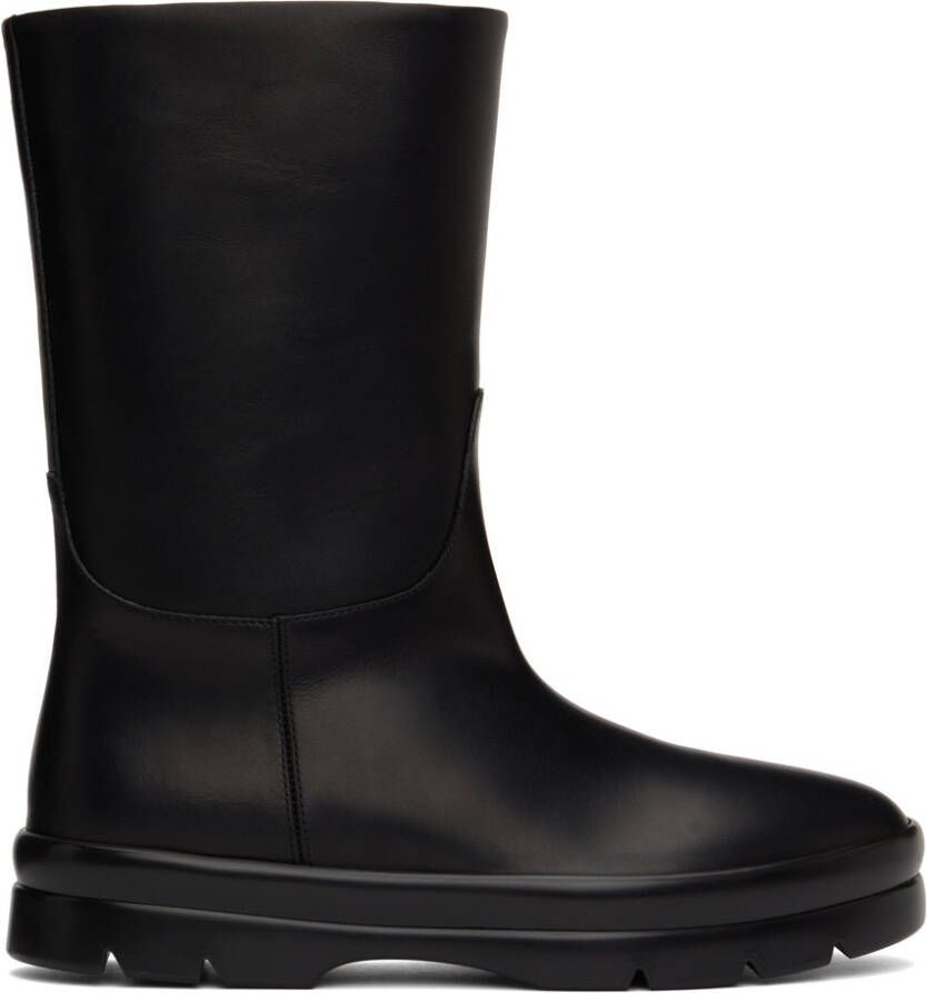 The Row Black Billie Low Boots