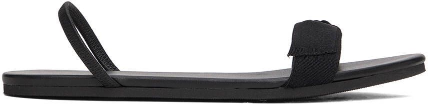 The Row Black Bow Sandals - Picture 4