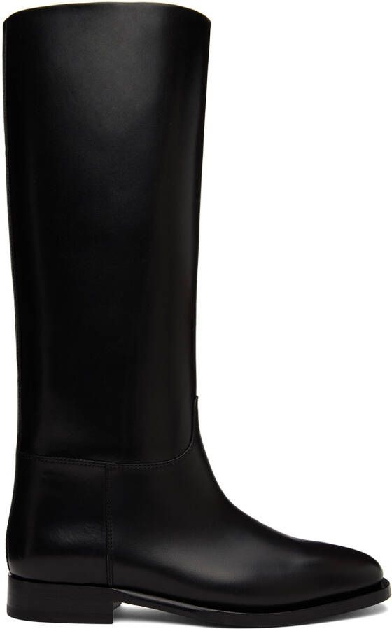 The Row Black Grunge Boots - Picture 5