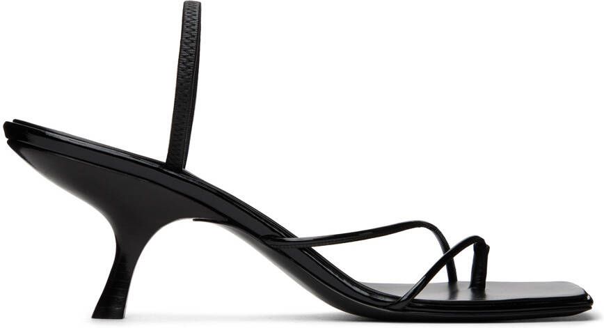 The Row Black Rai Sandals - Picture 5