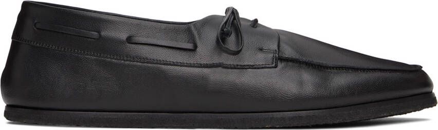 The Row Black Sailor Loafers - Picture 2