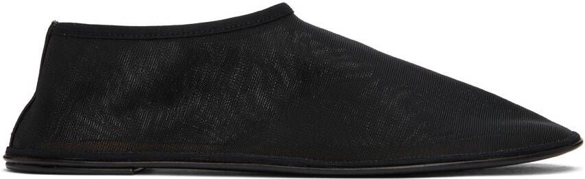 The Row Black Sock Loafers - Picture 4