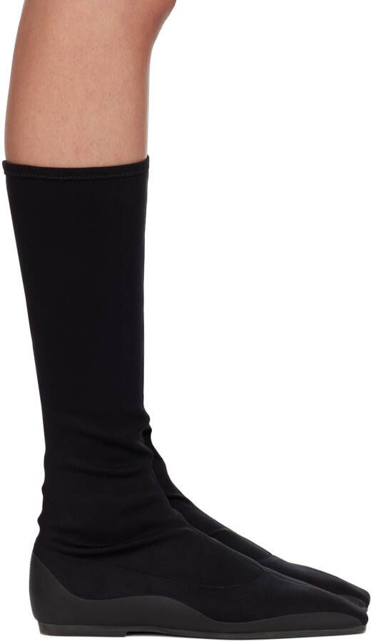 The Row Black Tech Boots - Picture 5
