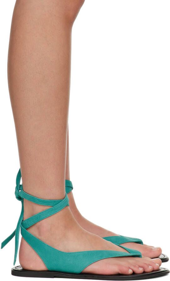 The Row Blue Beach Sandals - Picture 5