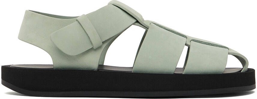 The Row Kids Gray Fisherman Sandals - Picture 4