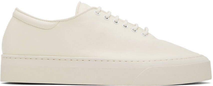 The Row Off-White Marie H Low-Top Sneakers - Picture 2