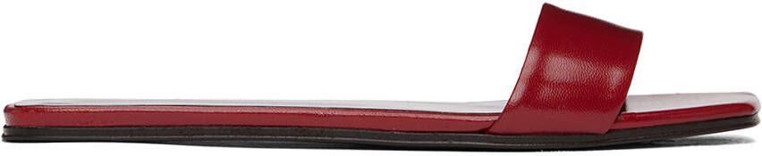 The Row Red Chocolate Sandals - Picture 4