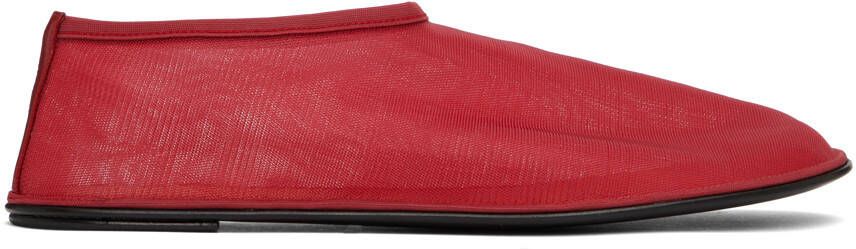The Row Red Sock Slippers - Picture 4