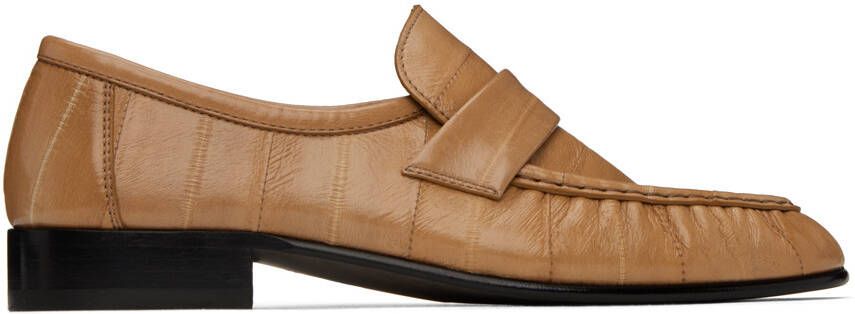 The Row Black Soft Loafers - Picture 9