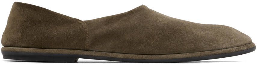 The Row Taupe Canal Loafers - Picture 5