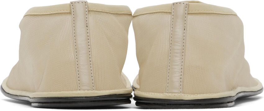 The Row Beige Sock Slippers