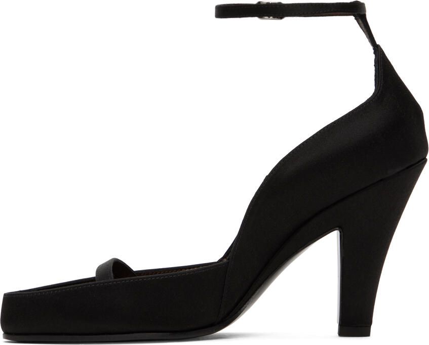 The Row Black Ankle Strap Heels - Picture 3
