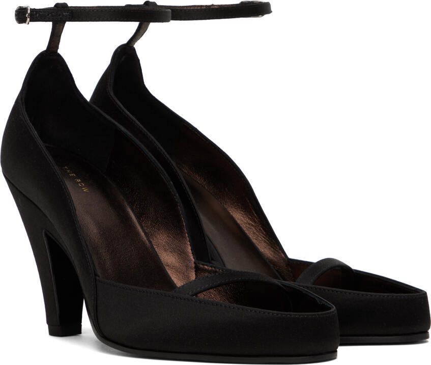 The Row Black Ankle Strap Heels - Picture 2